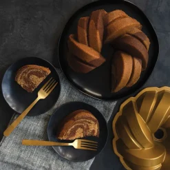 Molde de horno Nordic Ware 75th anniversary braided bundt, 2,4 L