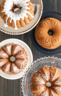 Molde de horno Nordic Ware bundt quartet, 2,1 L