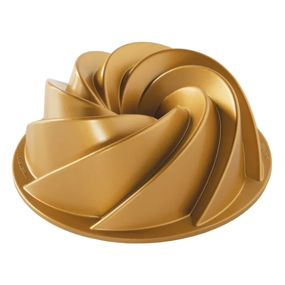 Molde de horno Nordic Ware heritage bundt oro, 1,4 L