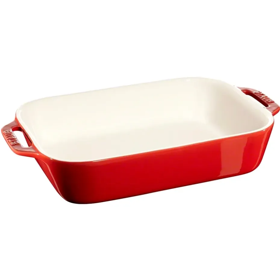 Molde de horno Staub rectangular 27 x 20 cm, rojo