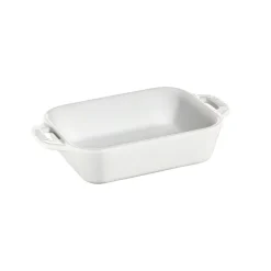 Molde de horno Staub rectangular 14x11 cm, blanco