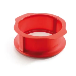 Molde desmontable Lékué con base rojo 15 cm, 15 cm