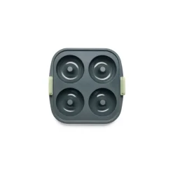 Molde para donuts para Air fryer Lékué, 4 uds., Gris