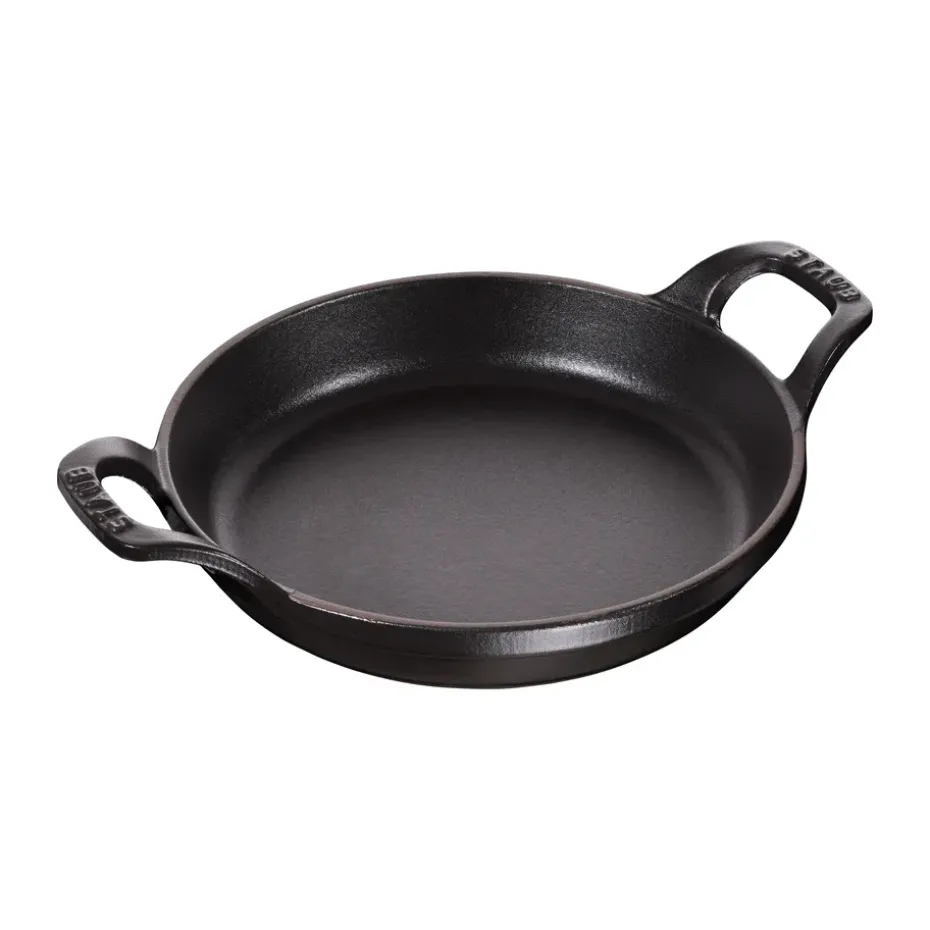 Molde para horno de hierro fundido Staub redondo Ø20 cm, Negro