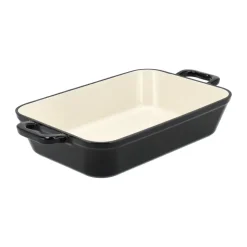 Molde para horno de hierro fundido Nordwik, 33x22 cm, Negro