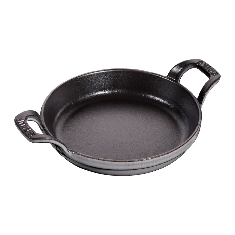 Molde para horno de hierro fundido Staub redondo Ø16 cm, Gris grafito