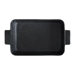 Molde para horno de porcelana negro Satake, 31 cm