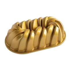 Molde para pan Nordic Ware Braided 1,4 L, Dorado
