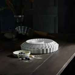 Molde para tarta Pillivuyt redondo blanco, Ø 13,5 cm