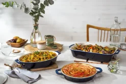 Molde para tartas Staub Ceramic Ø24 cm, Azul oscuro