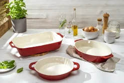 Molde para tartas Staub Ceramic Ø24 cm, Cereza