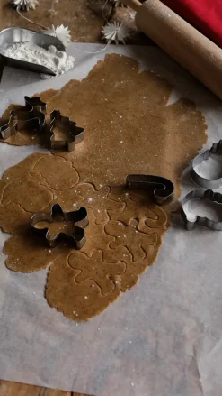 Moldes de galletas navideñas Nordwik 6 piezas, Acero inoxidable