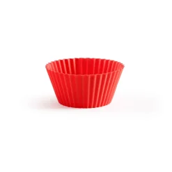 Moldes magdalenas silicona Lékué 12-pack, Rojo
