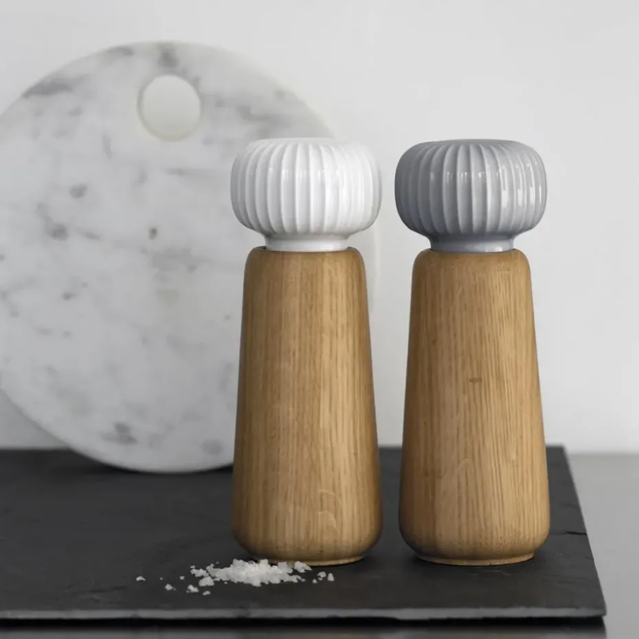 Molinillo de especias Hammershøi L, blanco