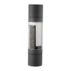 Molinillo de especias Krissi 2-en-1, Negro
