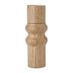 Molino de sal y pimienta Edgar 20 cm, Roble aceitado-Natural