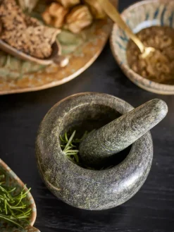 Mortero con mazo Arazo Ø12,5 cm, Verde