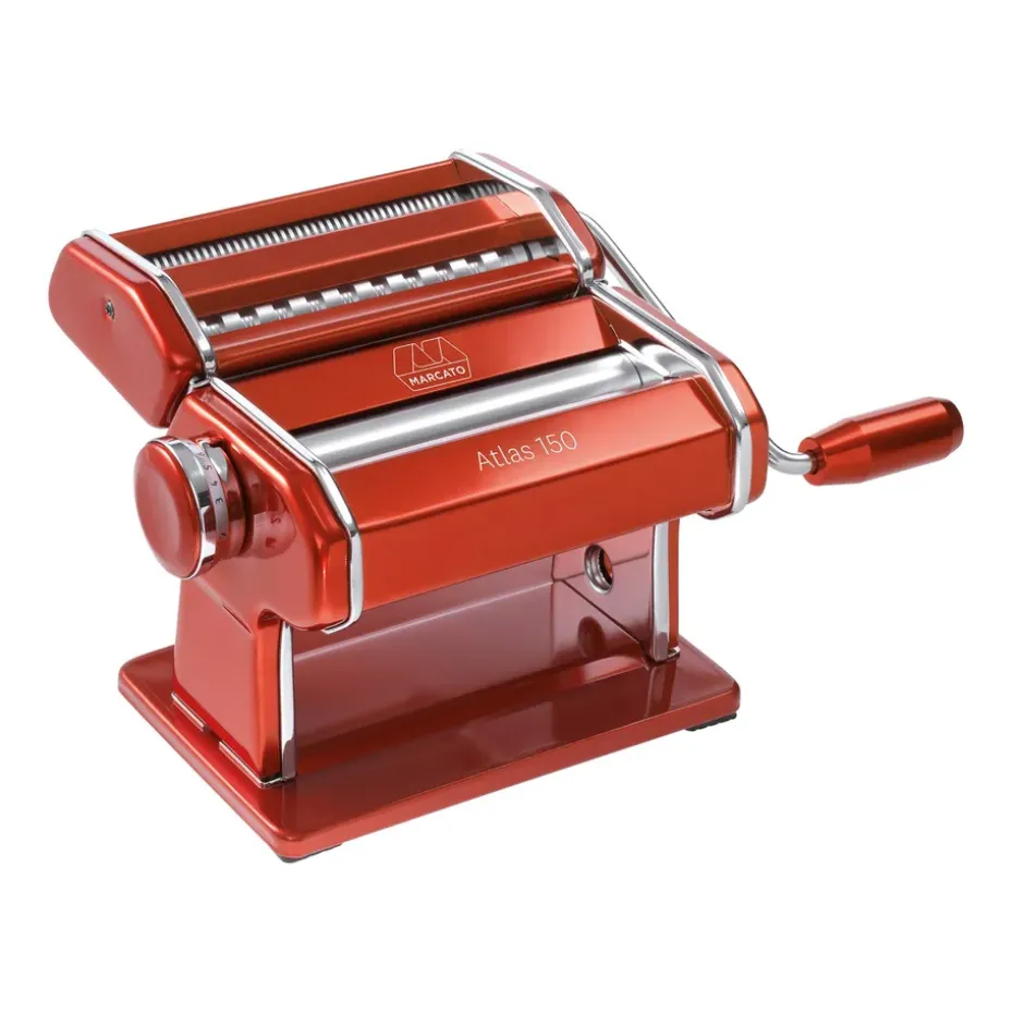 Máquina de pasta Marcato Atlas 150 Design, rojo