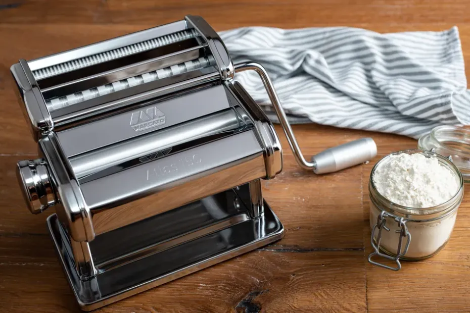 Máquina de pasta Marcato Atlas 150 Design, cromo