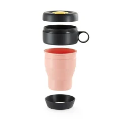 Mug To Go Lékué 350 ml, Coral