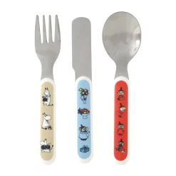 Mumin Lilla My set de cubiertos 3 piezas, Multi