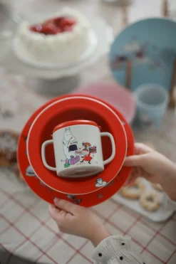 Mumin Lilla My taza con boquilla 20 cl, Rojo