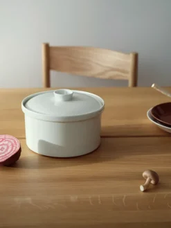 Olla con tapa Teema 2,3 l, Blanco