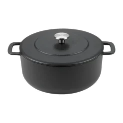 Olla de hierro fundido esmaltada Combekk Enameled Ø24 cm , Negro