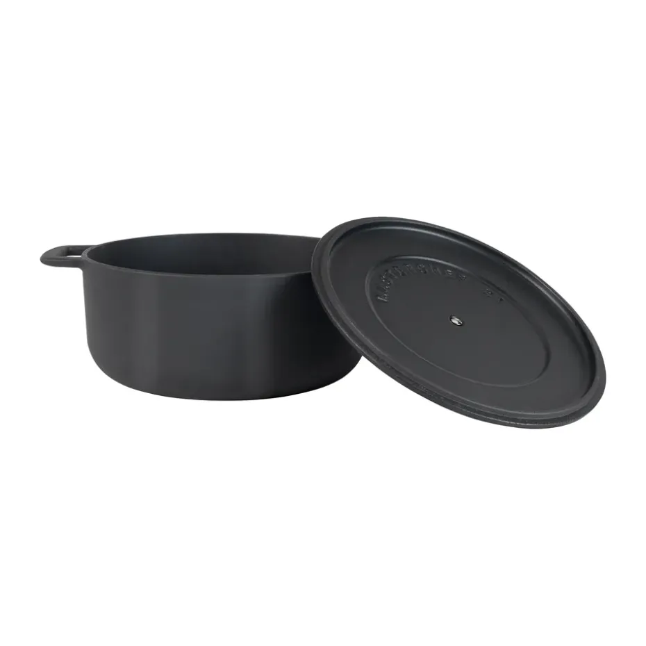 Olla de hierro fundido esmaltada Combekk Enameled Ø24 cm , Negro