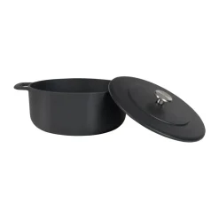 Olla de hierro fundido esmaltada Combekk Enameled Ø24 cm , Negro