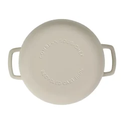 Olla de hierro fundido esmaltada Combekk Enameled Ø28 cm , Pomo sand-gold