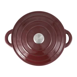 Olla de hierro fundido Nordwik redonda 5 l, Burdeos