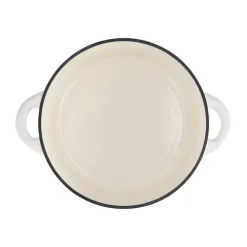 Olla de hierro fundido Nordwik redonda 5 l, Crema