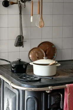 Olla de hierro fundido Nordwik redonda 5 l, Crema