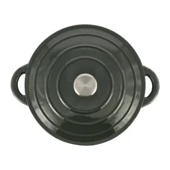Olla de hierro fundido Nordwik redonda 5 l, Verde