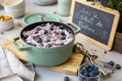 Olla de hierro fundido Staub redonda 3,8 l, Salvia