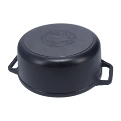 Olla de hierro fundido Victoria, previamente curada, 6,6 L