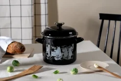 Olla esmaltada Mumin con tapa alta 3,5 L, Cocina