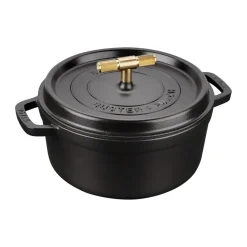 Olla hierro fundido Buster & Punch latón, 3,8 L