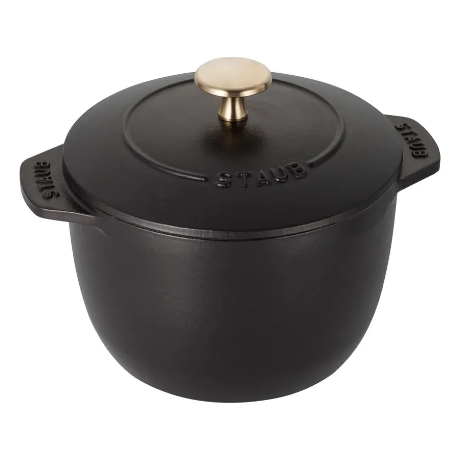 Olla hierro fundido Rice cocotte 1,6 L, negro