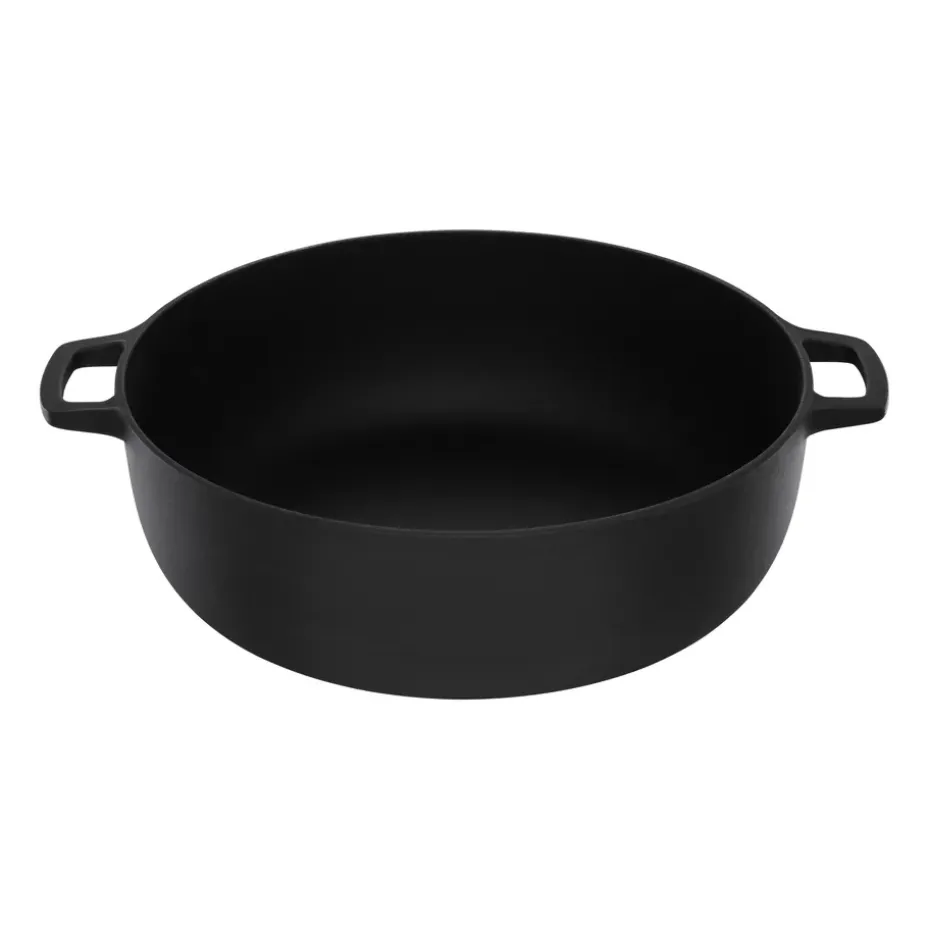 Olla Norden Grill Chef hierro fundido-acero inoxidable, Ø30 cm