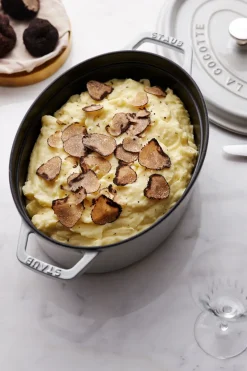 Olla ovalada Staub White Truffle, 4,2 l