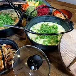 Olla Satake Nabe, negro, 3,6 L