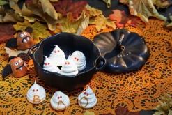 Olla Staub calabaza en gres negro, 0,47 L