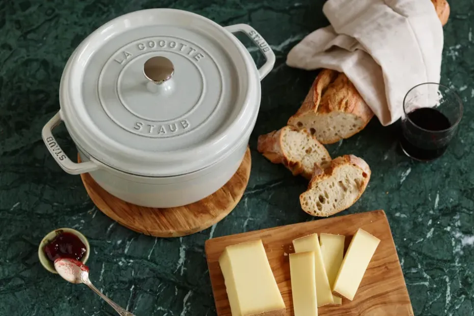 Olla Staub White Truffle, 3,8 l