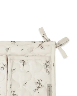 Organizador de cama acolchado satin Bluebell, 18x43 cm