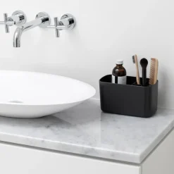 Organizador para el baño ReNew Brabantia, gris oscuro