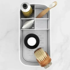 Organizador para el baño ReNew Brabantia, blanco