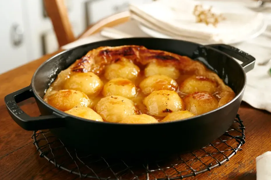 Paella de hierro fundido Staub con 2 asas negra, Ø26 cm