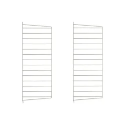 Panel de pared String, Beige, 75x30 cm, paquete de 2